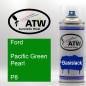 Preview: Ford, Pacific Green Pearl, P8: 400ml Sprühdose, von ATW Autoteile West.